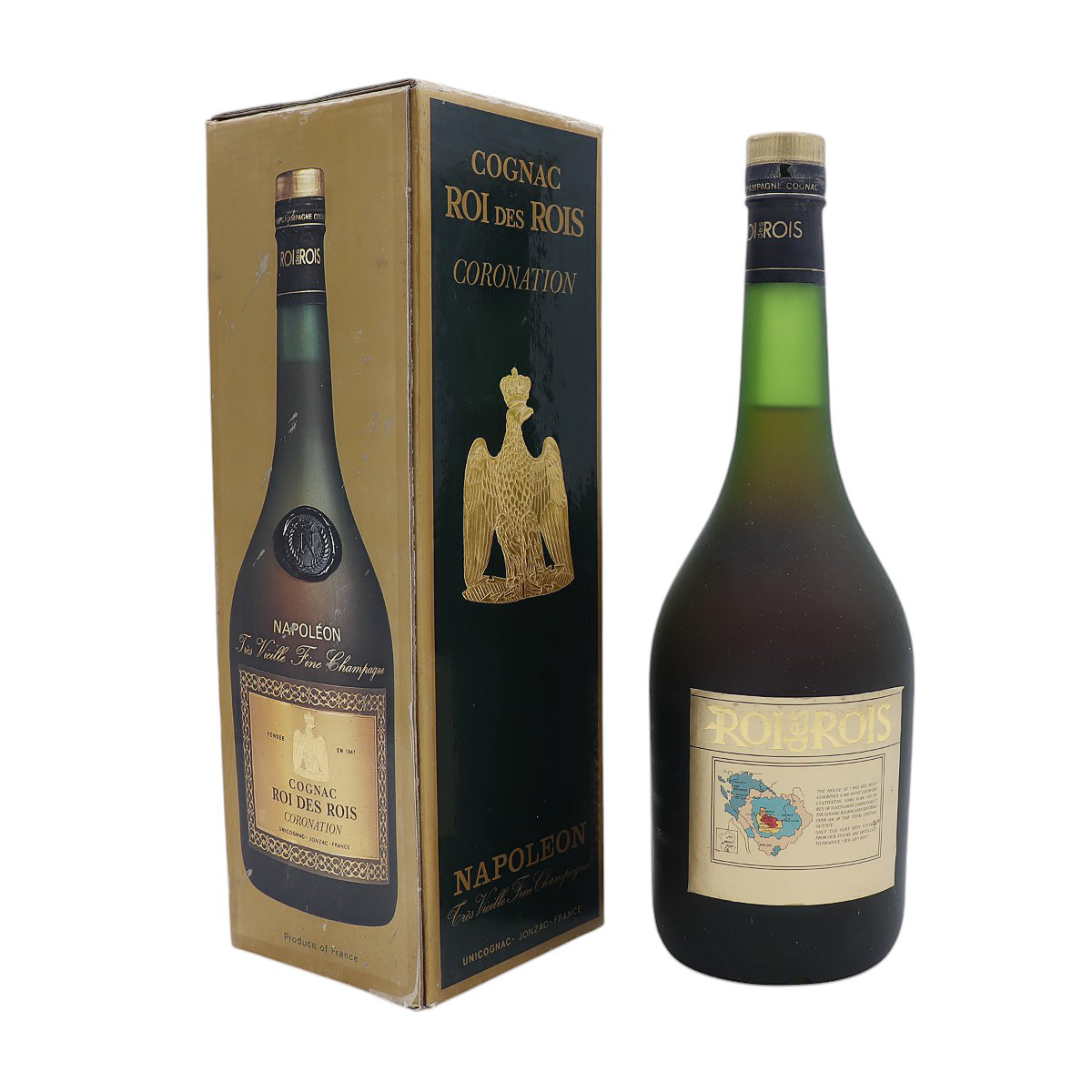 ブランデー Pascal Combeau Napoleon vs Roides Rois. Roi des Rois Cognac Napoléon 1970