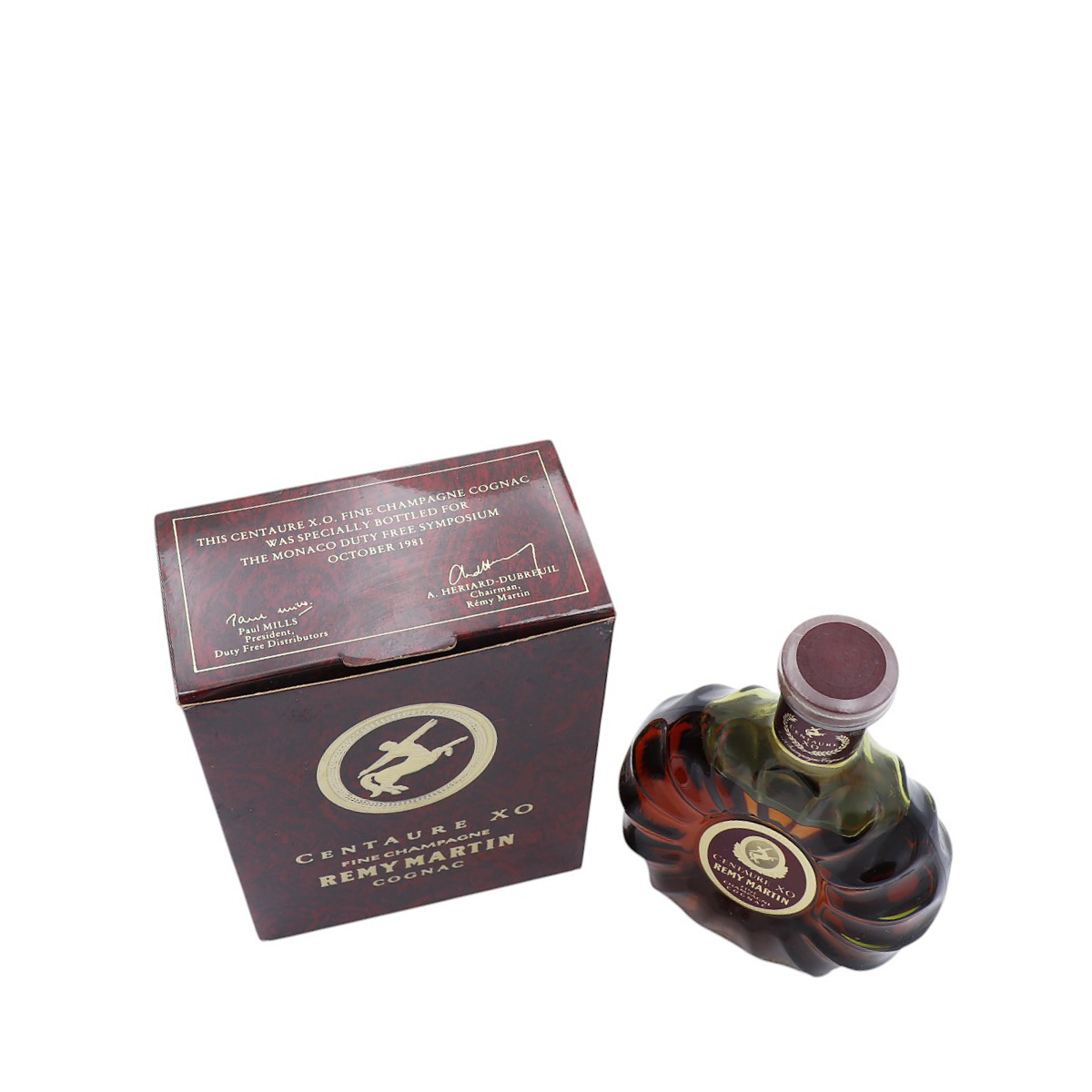 Remy Martin Cognac Centaure XO 1981, an exceptional cognac