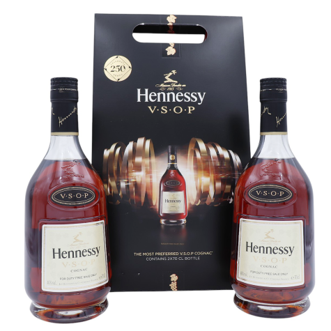 Hennessy VSOP ２本セット Hennessy Cognac VSOP 250th Anniversary Set