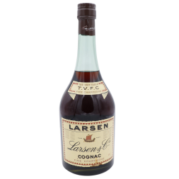 ビンテージ⭐Larsen cognac ラーセン バイキングシップ スカイブルー コニャックCognac