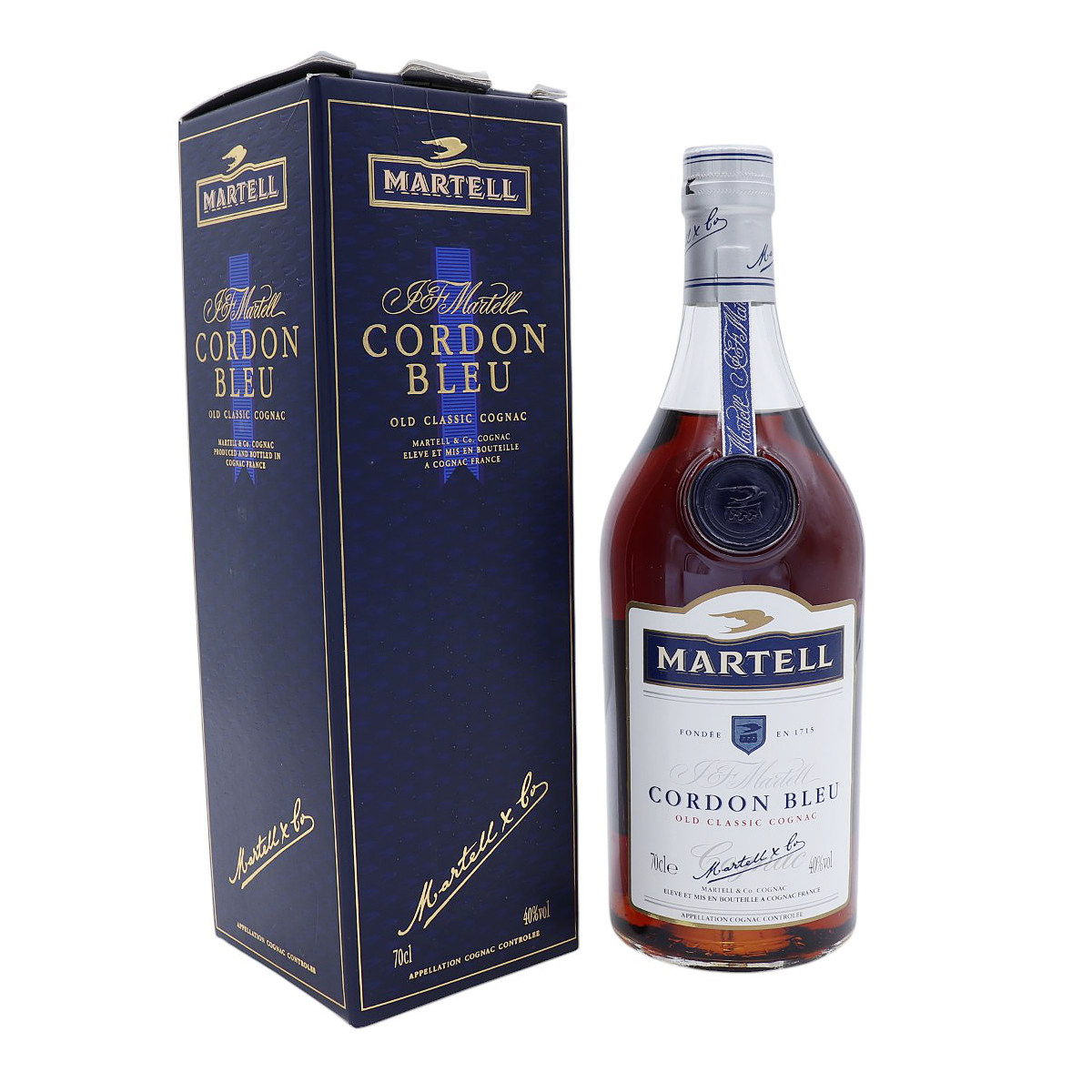 ブランデー MARTELL Cordon Bleu old classic cognac1L Martell Cordon Bleu Cognac 80Proof 1L - International Wine