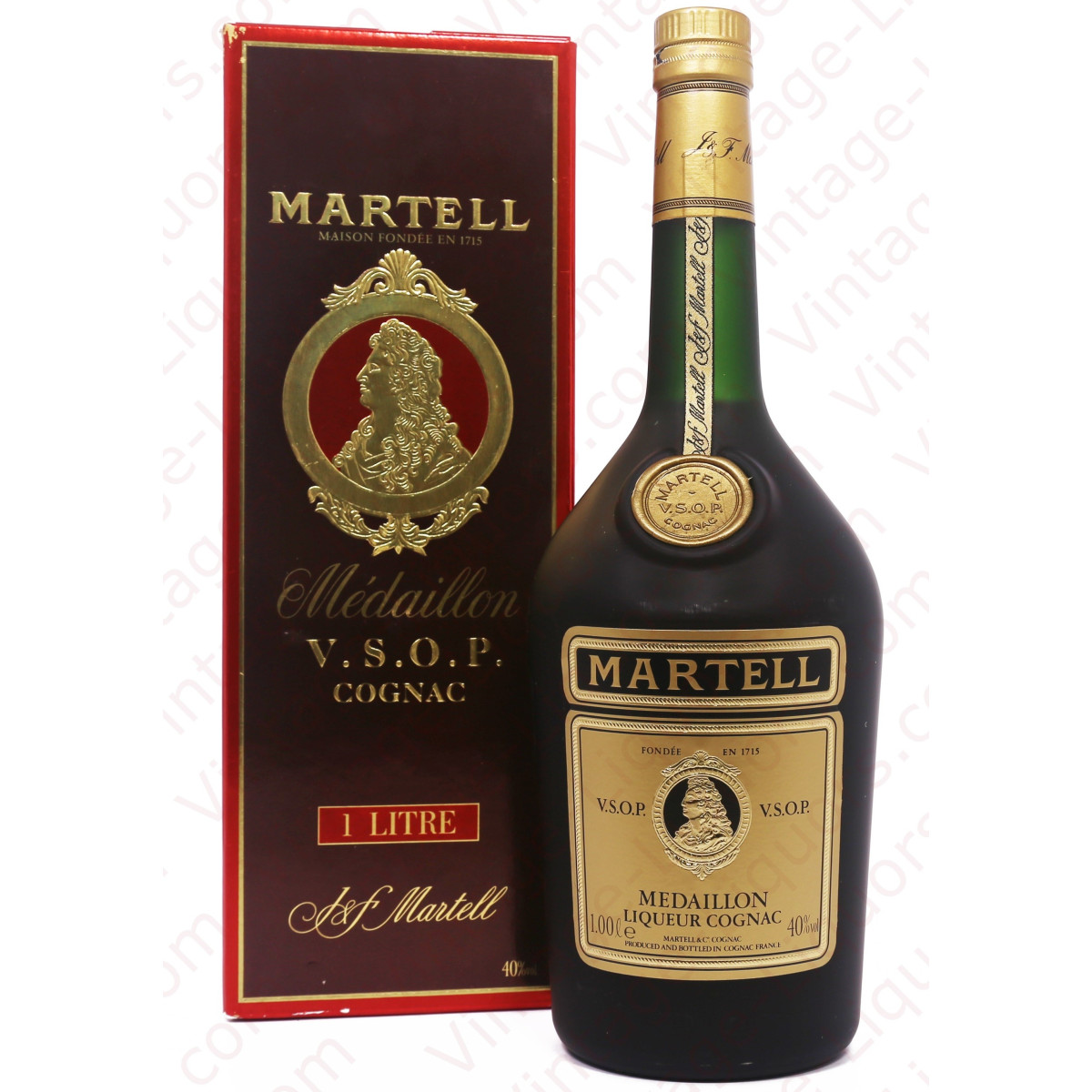 MARTELL Médaille V.S.O.P 1リットル Martell Cognac Medaillon VSOP 1L | cabinet7