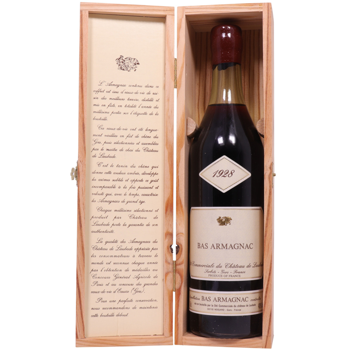 BAS ARMAGNAC LAUBADE1993 ワイン