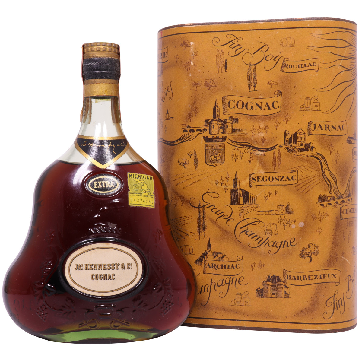 Hennessy Bras Armé Cognac - 1960s (40%, 70cl) – Old Spirits Company