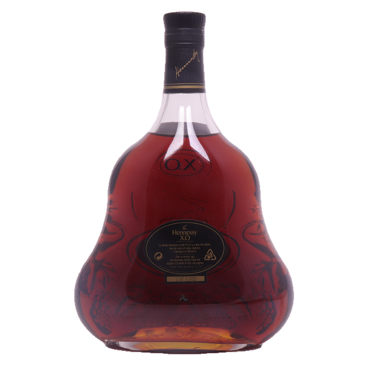Hennessy X.O 1990年 Cognac Hennessy XO 1980-90, a blend of the finest vintages