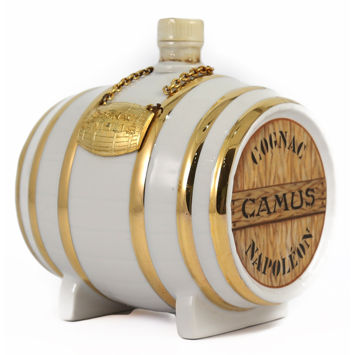 Camus Cognac Napoléon porcelain barrel 1970's
