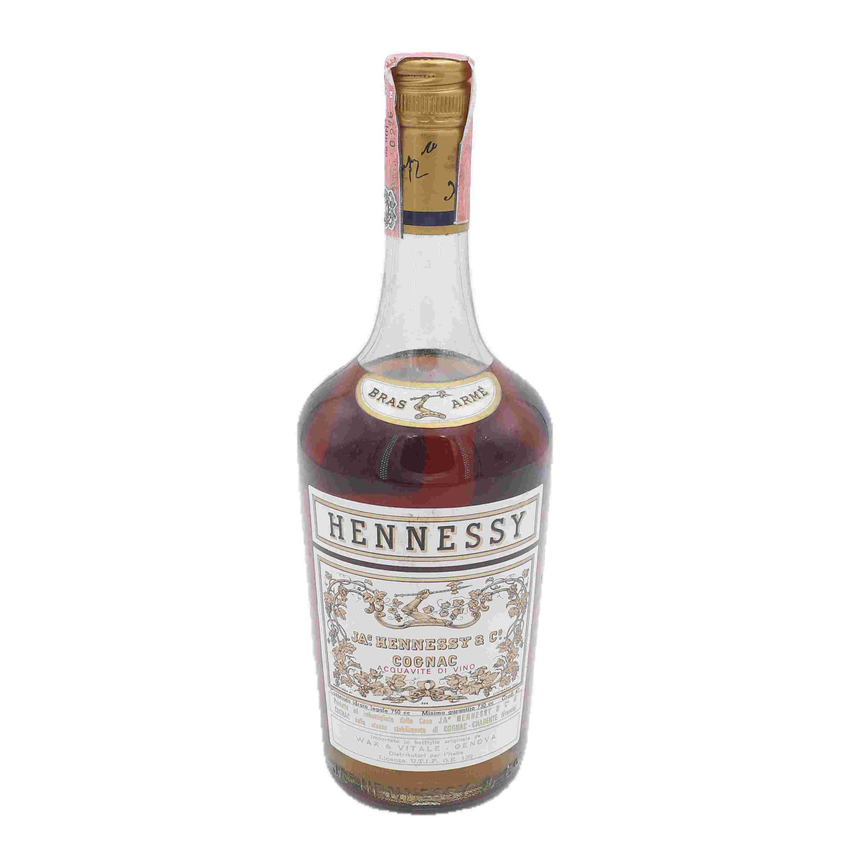 Cognac Hennessy Bras Armé 1961-65, cognac raffiné
