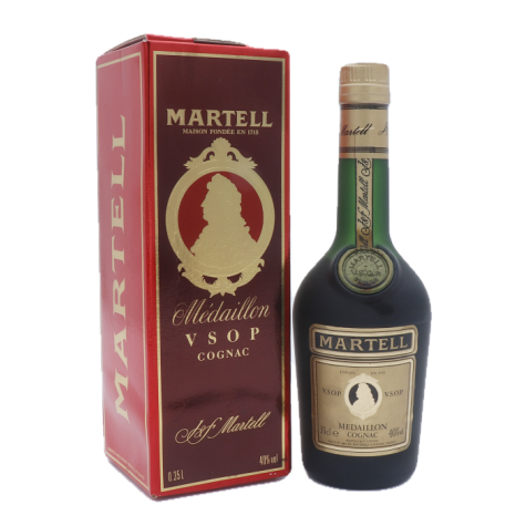 Martell Cognac VSOP Medaillon 1975-80 half