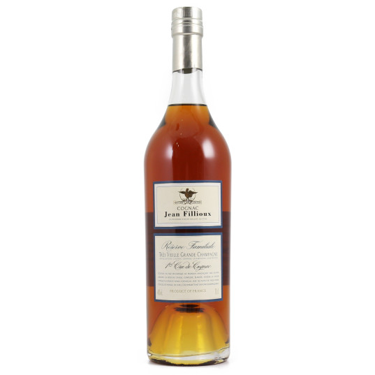 Jean Fillioux Réserve Familiale Cognac Jean Fillioux Cognac Reserve Familiale, collector cognac