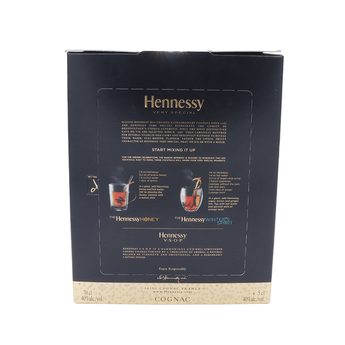 Cognac Hennessy X.O 70 cl 40 % avec coffret