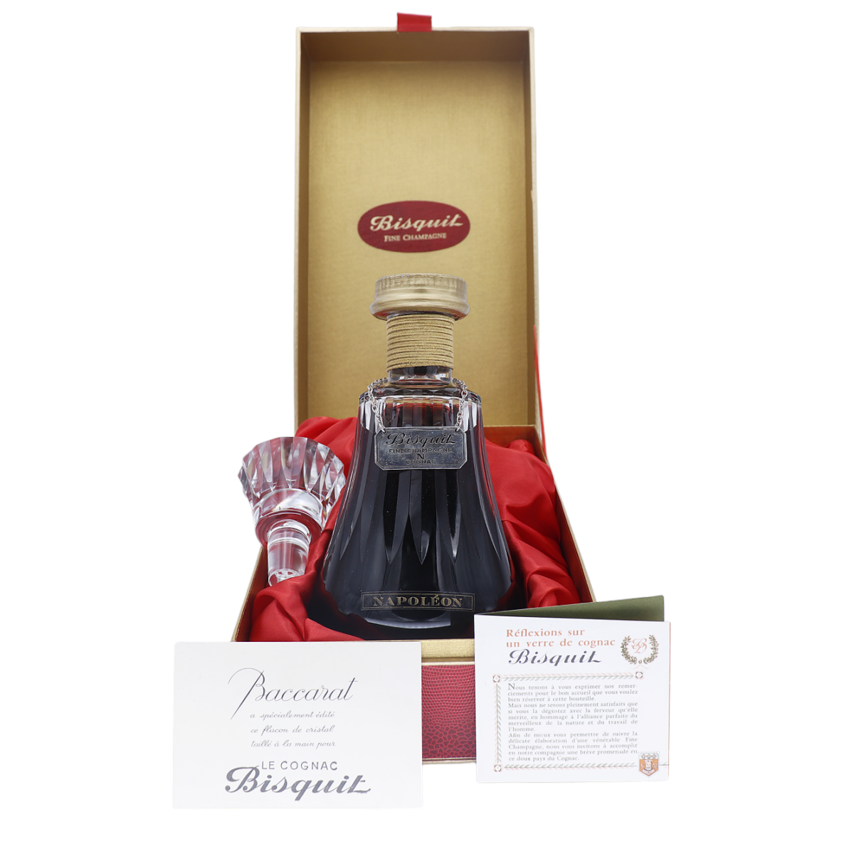 Cognac Bisquit Napoléon Baccarat 1960 - Etat Concours Cognac Bisquit Napoléon Baccarat 1960 - Etat Concours