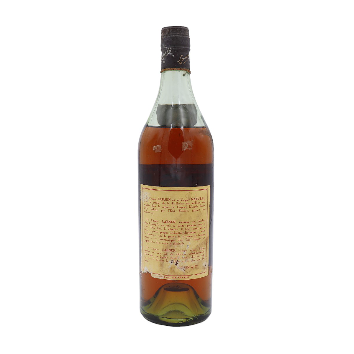 Larsen Cognac 3 Stars 1960 - Vintage Cognac