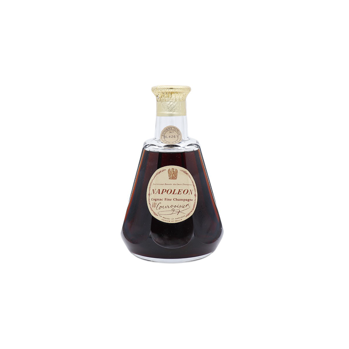 Courvoisier Cognac Napoléon Baccarat 1950 I Prestige Edition